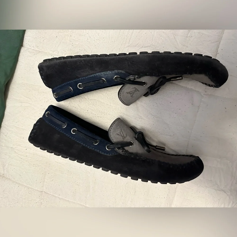 VINTAGE LOUIS VUITTON MEN’S DRIVER/LOAFER/MOCASSIN - USED - Picture 5 of 8